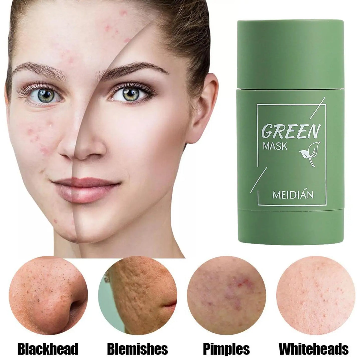 Mascara Facial Hidratante Natural Chá Verde
